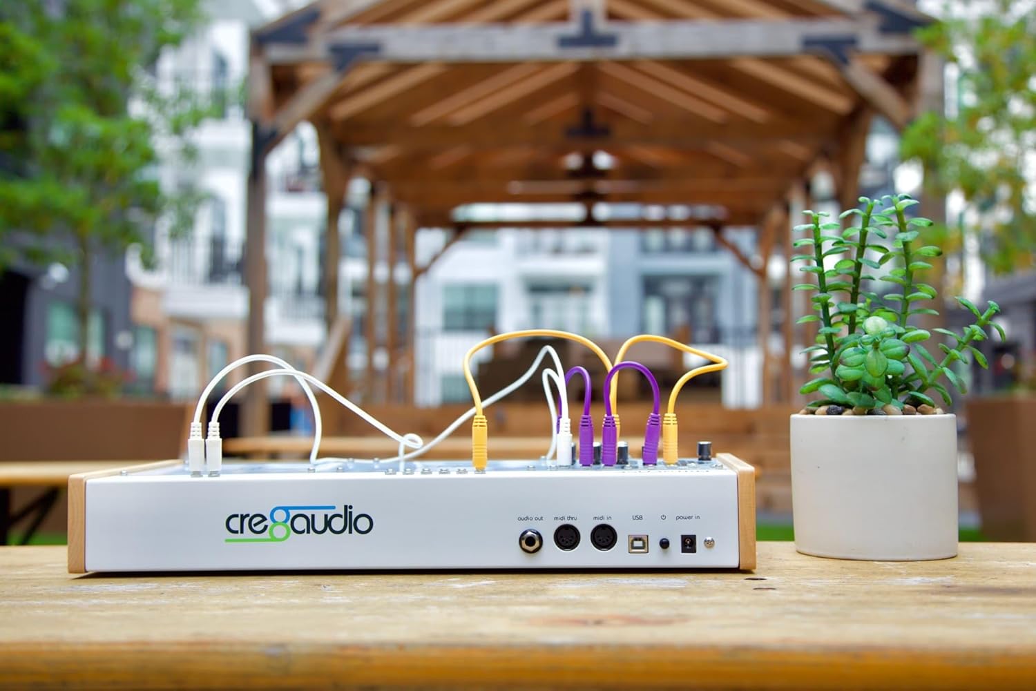 Cre8audio NiftyBundle Eurorack Synthesizer Kit Case with modules + cables