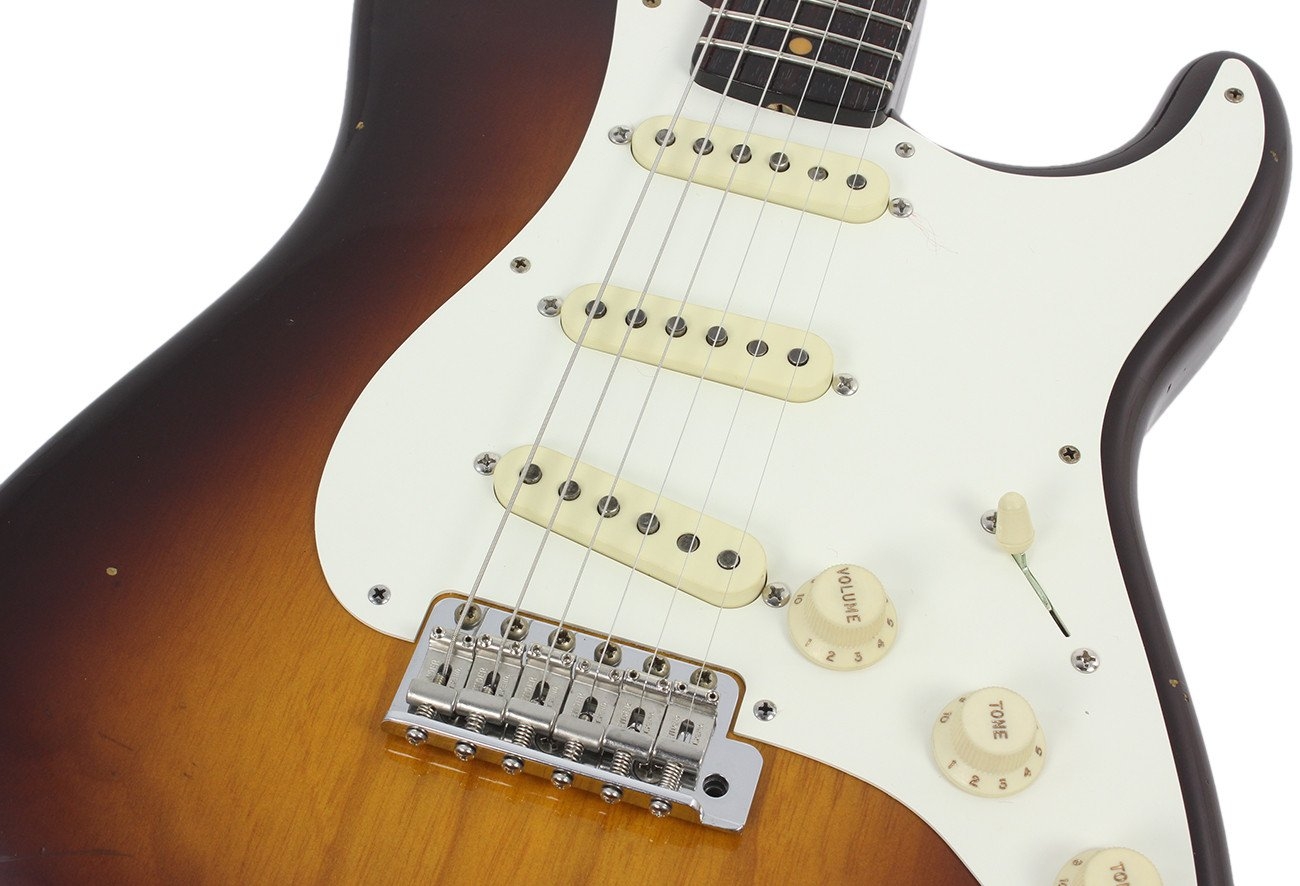 Fender Custom Shop Limited Edition Journeyman Relic 57 Strat - 2 Tone Sunburst