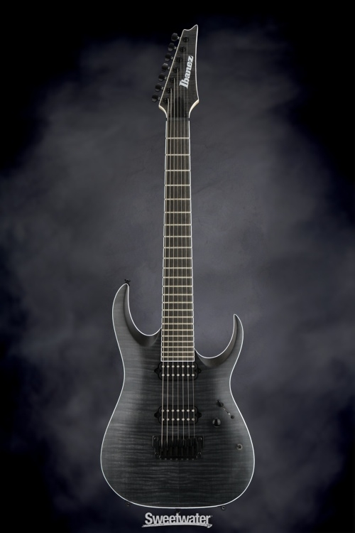 Ibanez RGAIX7FM RGA Iron Label - Transparent Gray Flat