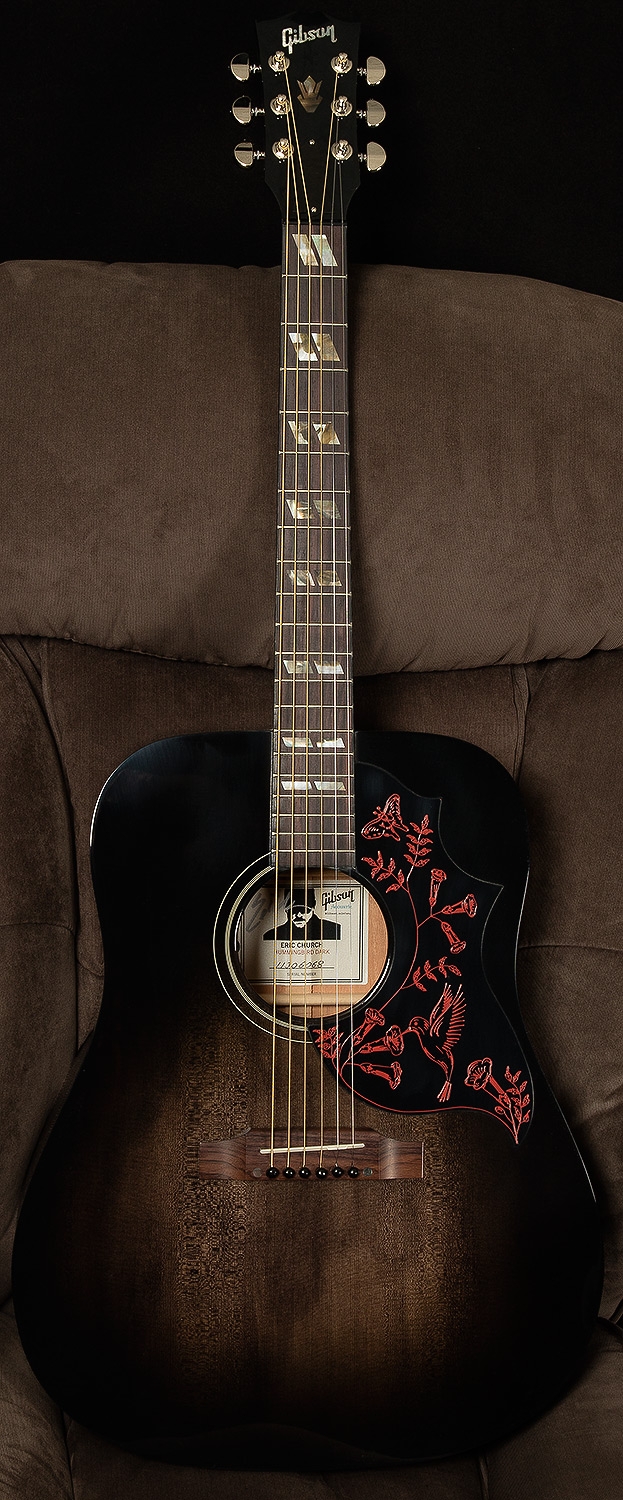 Gibson Limited Edition Eric Church Hummingbird Dark