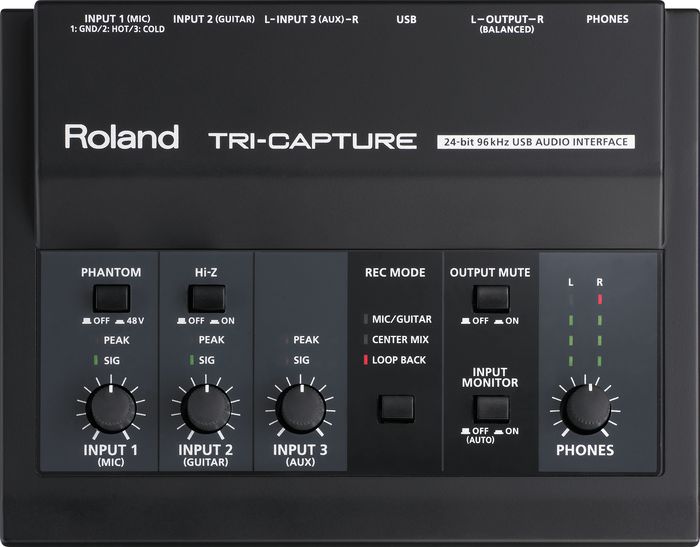Roland TRI-CAPTURE: USB Audio Interface