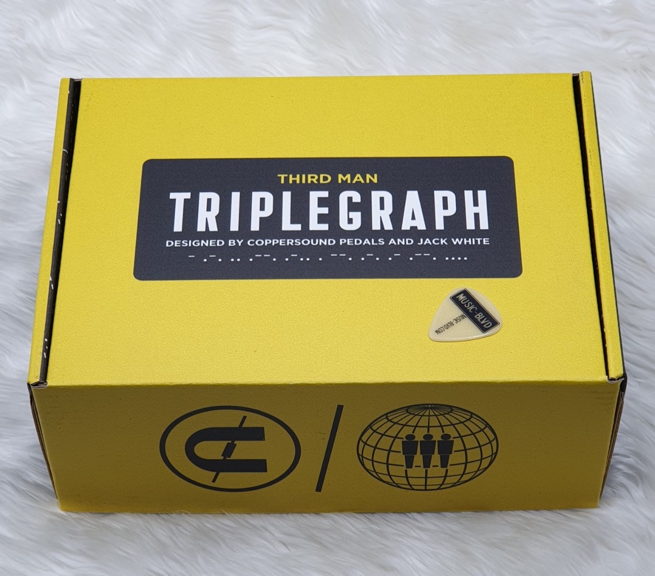 Third Man Hardware x Coppersound Triplegraph Pedal