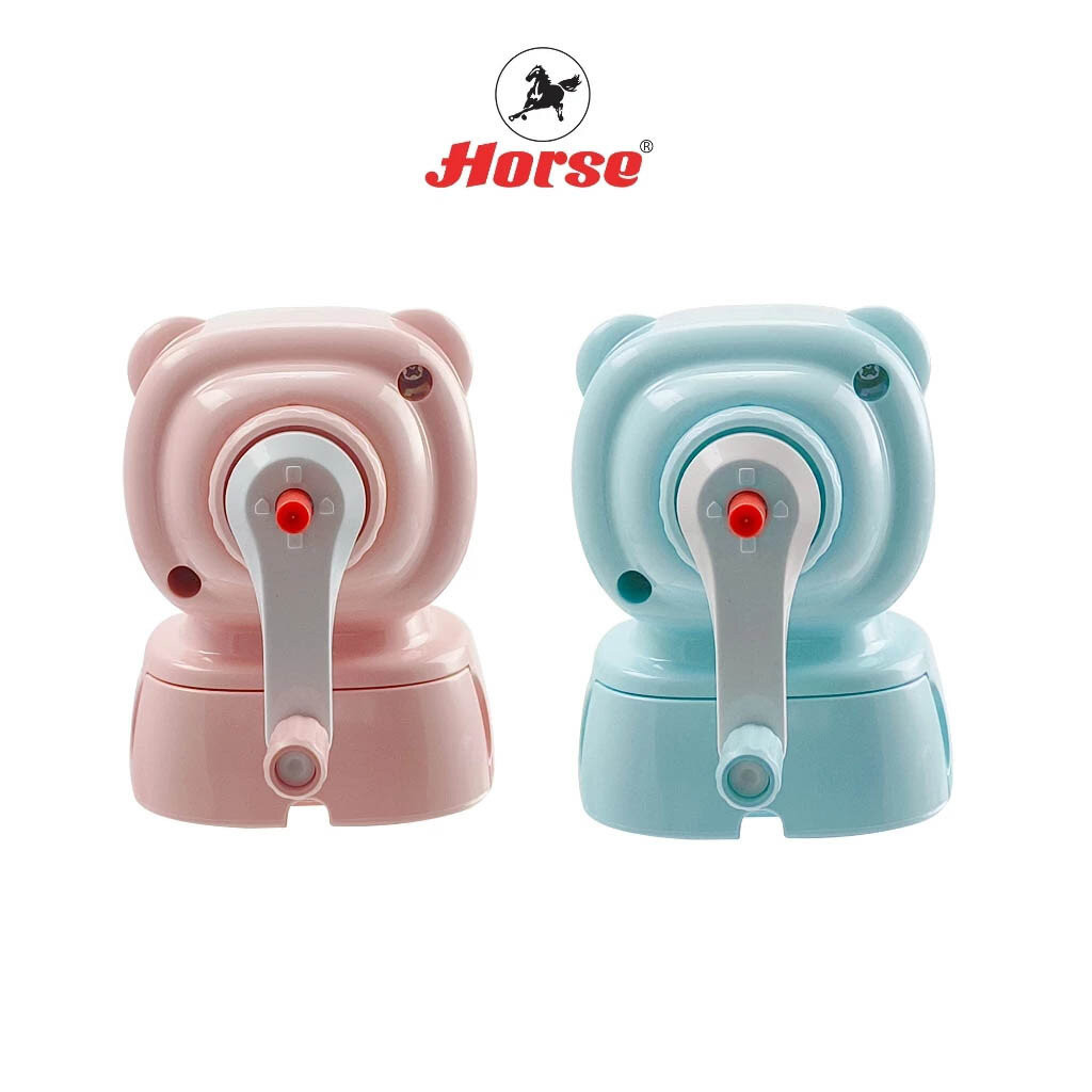 Horse (ตราม้า)เครื่องเหลาดินสด ลายการ์ตูน สีพาสเทล H-675 ตราม้า (จำนวน 1 เครื่อง) คละสี