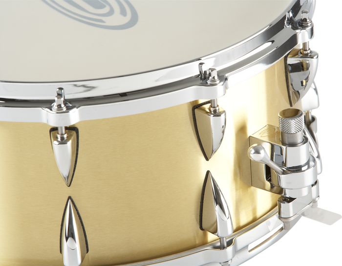 Orange County Drums and Percussion Brushed Bell Brass Snare Drum