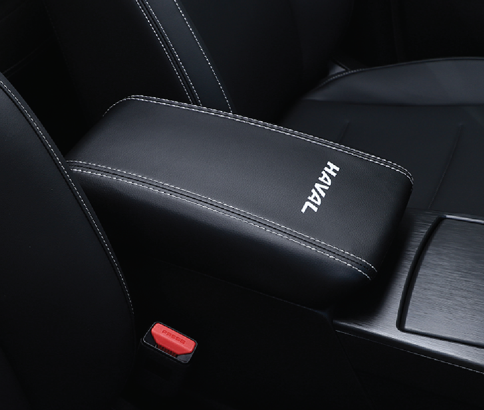 เบาะที่เท้าแขนรถยนต์ ที่หุ้มที่วางแขนรถยนต์ ที่วางแขนในรถยนต์ ที่พักแขน แผ่นรองคอนโซลกลาง ที่เท้าแขนกล่อง รถ Haval Jolion ฮาวาล โจไลออนส์ 2022