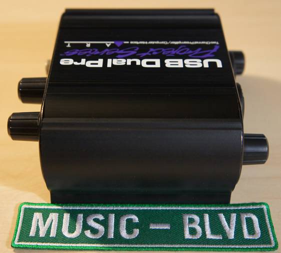 ART USB DUAL PRE 2CH PREAMP W/USB