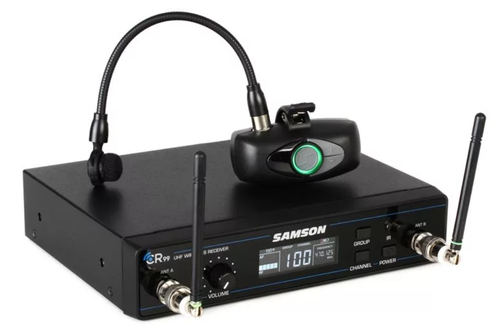 Samson AWX Wind Instrument Wireless - D Band, 542-566 MHz