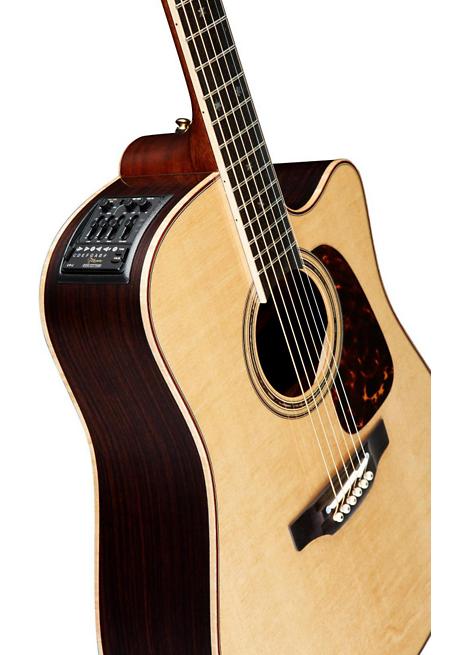 Takamine Pro Series 7 Dreadnought Cutaway Acoustic-Electric Guitar - Natural