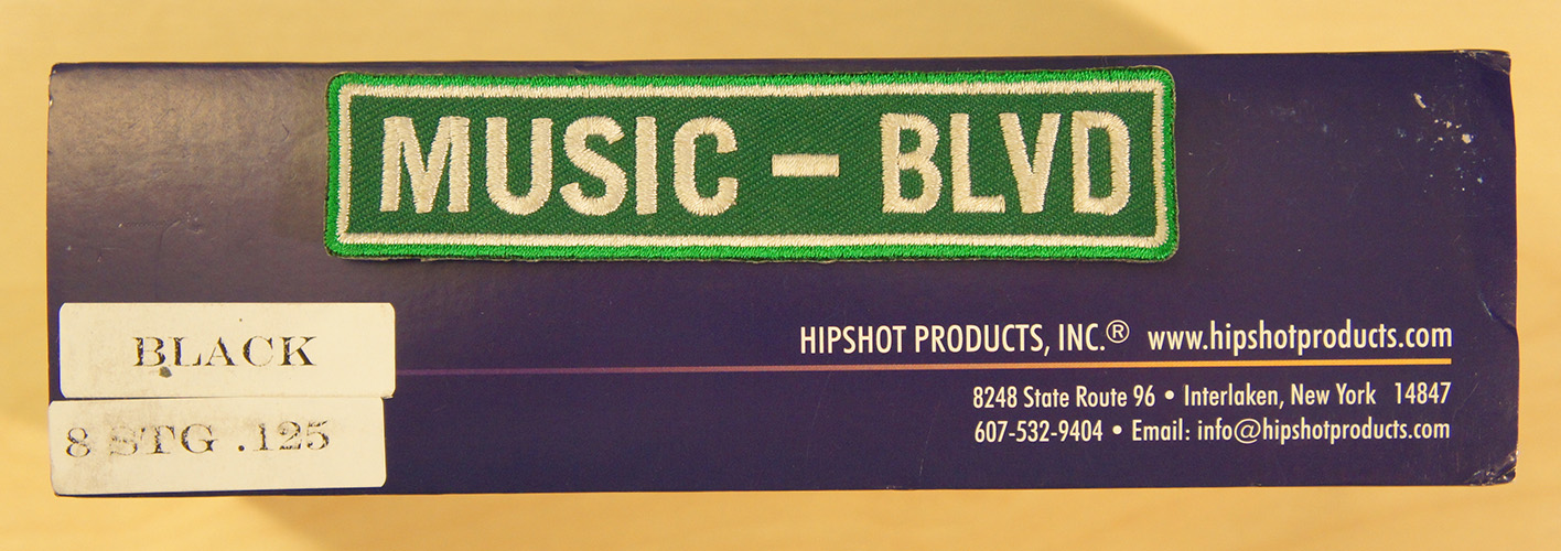 Hipshot 8 string fixed bridge .125