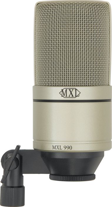 MXL 990 Condenser Microphone with Shockmount