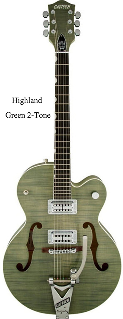 Gretsch Guitars G6120SH Brian Setzer Hot Rod Flame Maple Body Semi-Hollow Electric Guitar