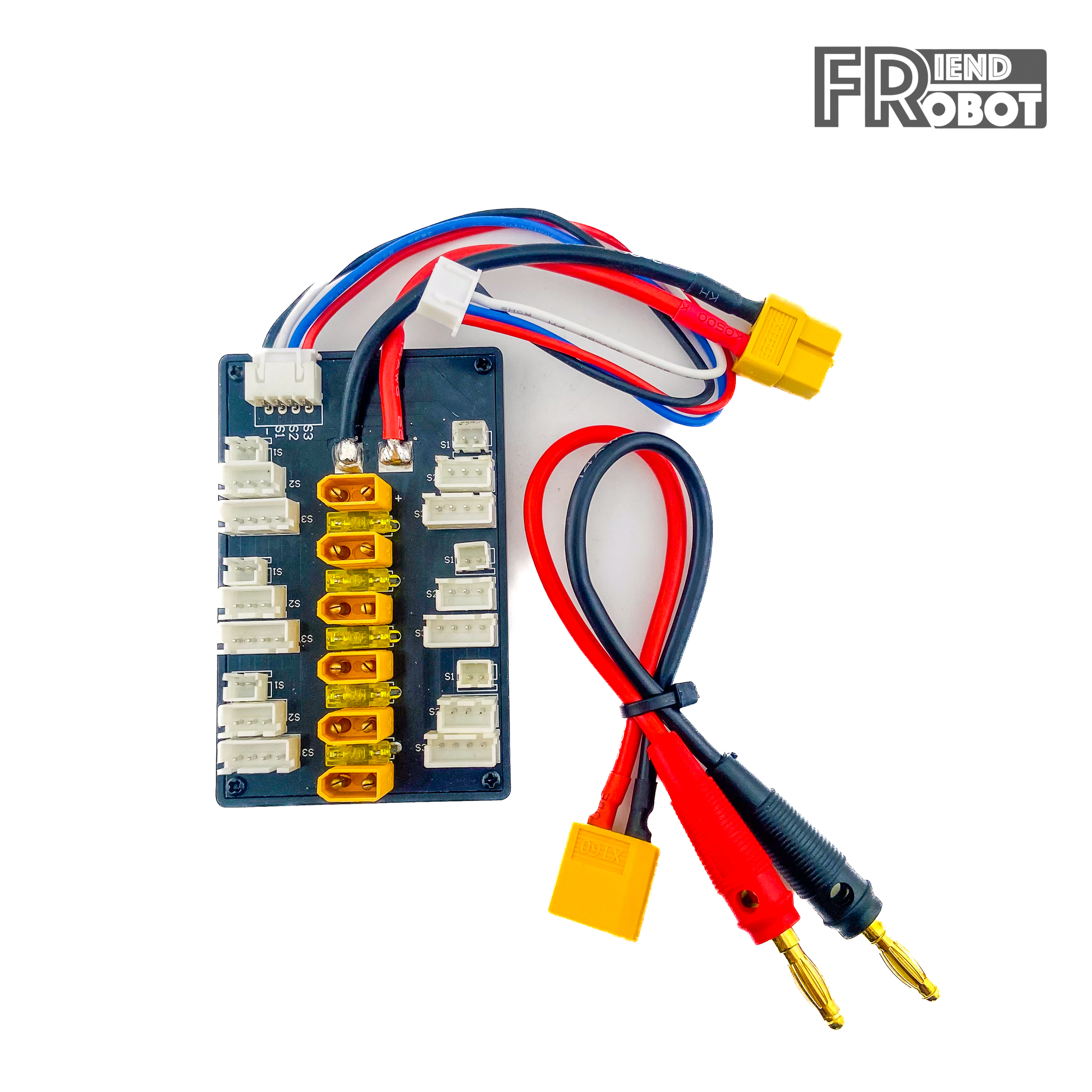 1S-3S XT30 Plug Lipo Battery Parallel Charging Board + XT30 to XT60 charge parts