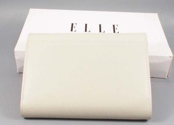 กระเป๋าสตางค์ ELLE ครีม ใหม่ แท้