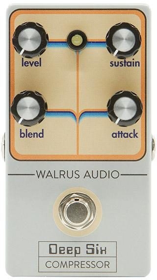 Walrus Audio Deep Six Compressor Pedal - Limited Retro Edition