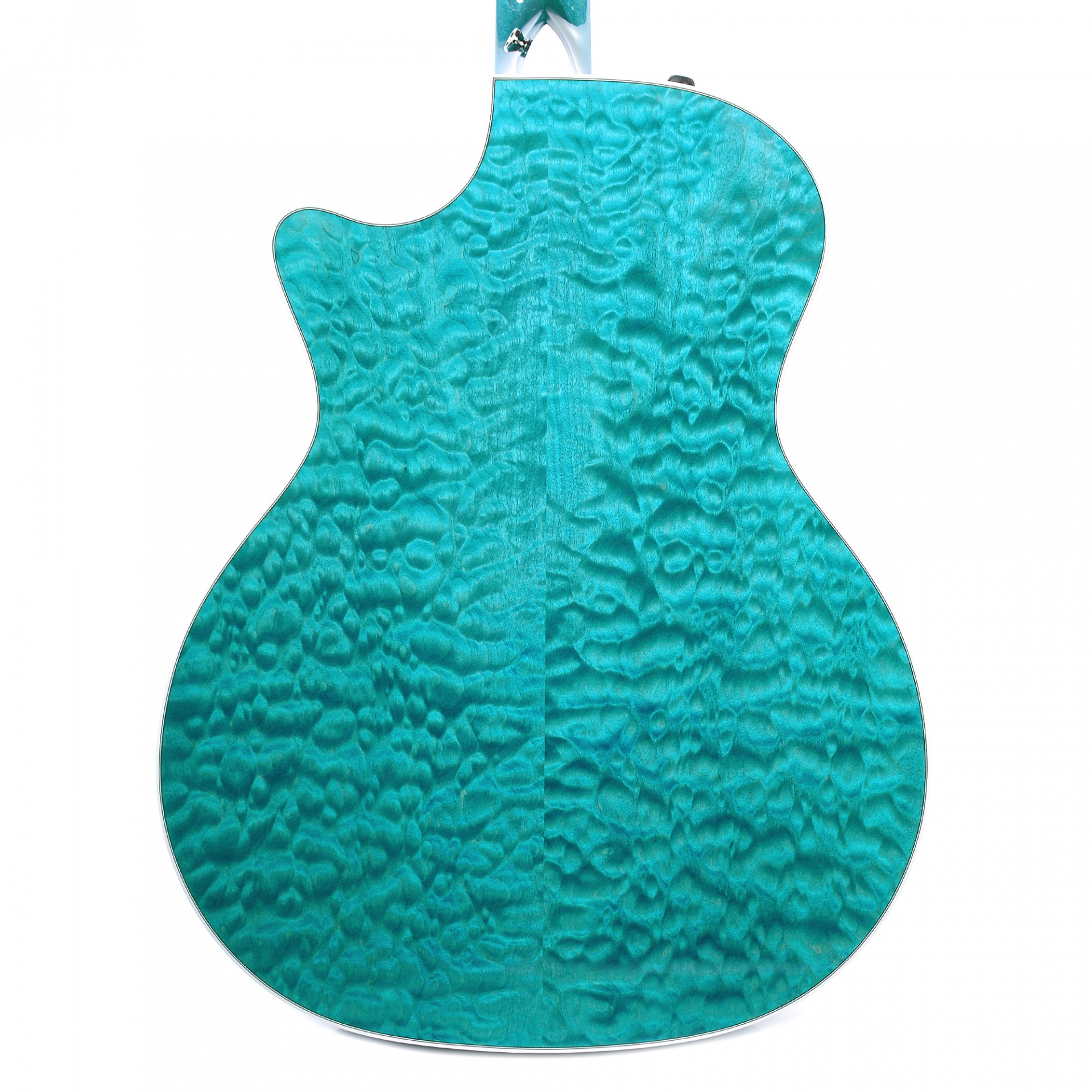 Taylor Custom Grand Auditorium AA Quilt Maple Koi Blue Cutaway Acoustic-Electric