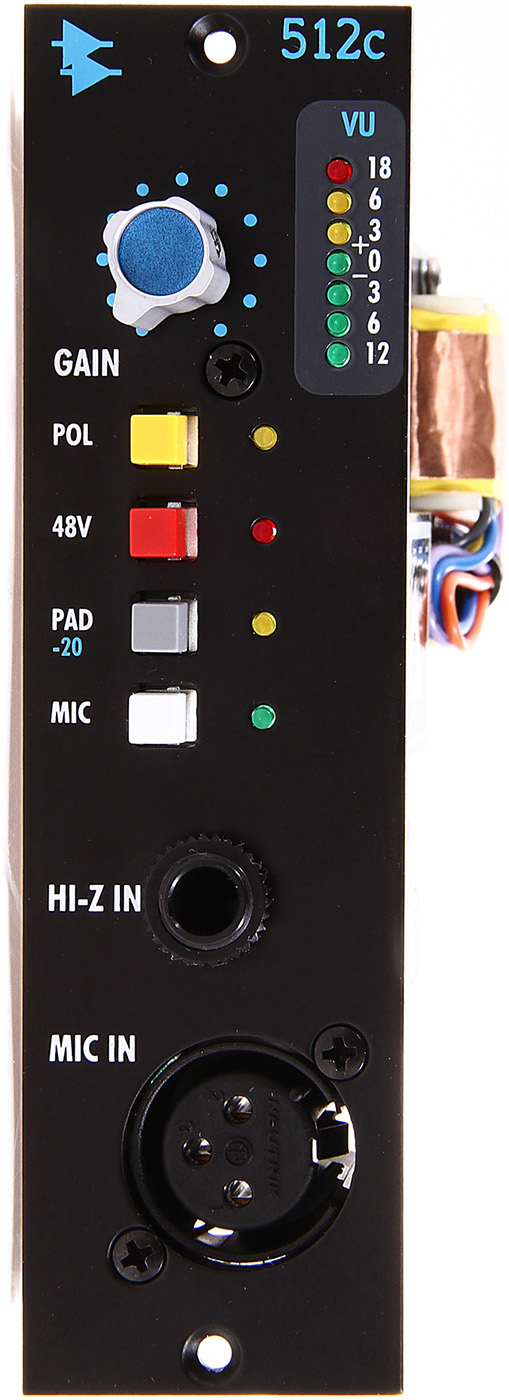 API 512c - 500 Series Microphone Preamplifier
