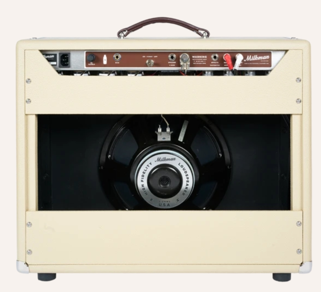 Milk Man Sound 85W Pedal Steel Head, 1x12 MilkMan Speaker, 1x12 Alnico Cream