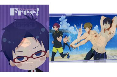 เซ็ตแฟ้ม Free! Ryugasaki Rei งานจับฉลาก (2อัน,แท้)