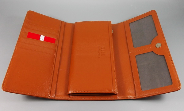 กระเป๋าสตางค์ ELLE น้ำตาล ใหม่ แท้