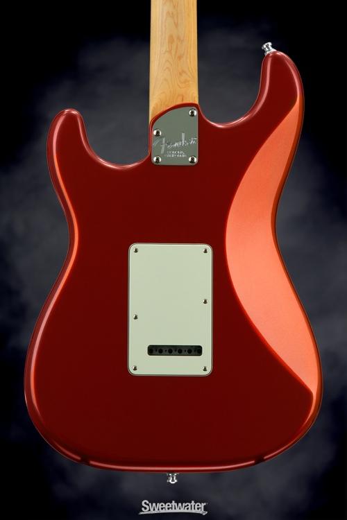 Fender American Elite Stratocaster, Rosewood - Autumn Blaze Metallic