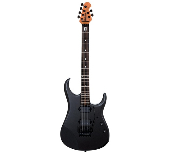 Ernie Ball Music Man JP16 Ebony Fingerboard Electric Guitar - Black Lava