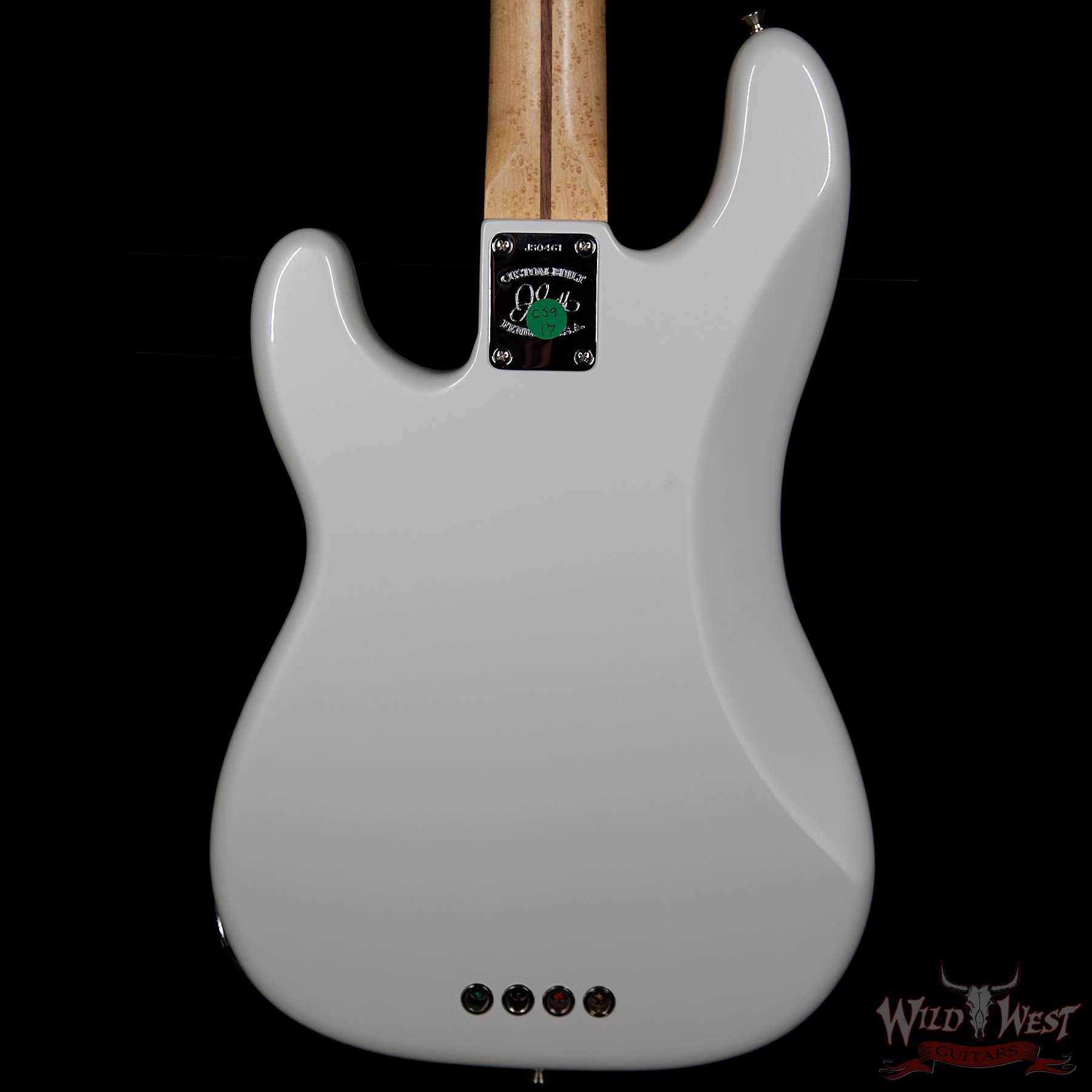 Fender Custom Shop Masterbuilt Jason Smith 30th Anniversary P-Bass NOS Pearl White