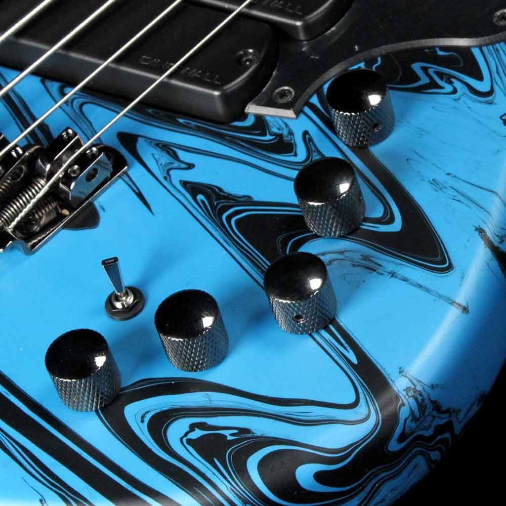 Dingwall NG2 Adam Nolly Getgood Signature Fan Fret 5-String Bass - Laguna Seca Blue Swirl