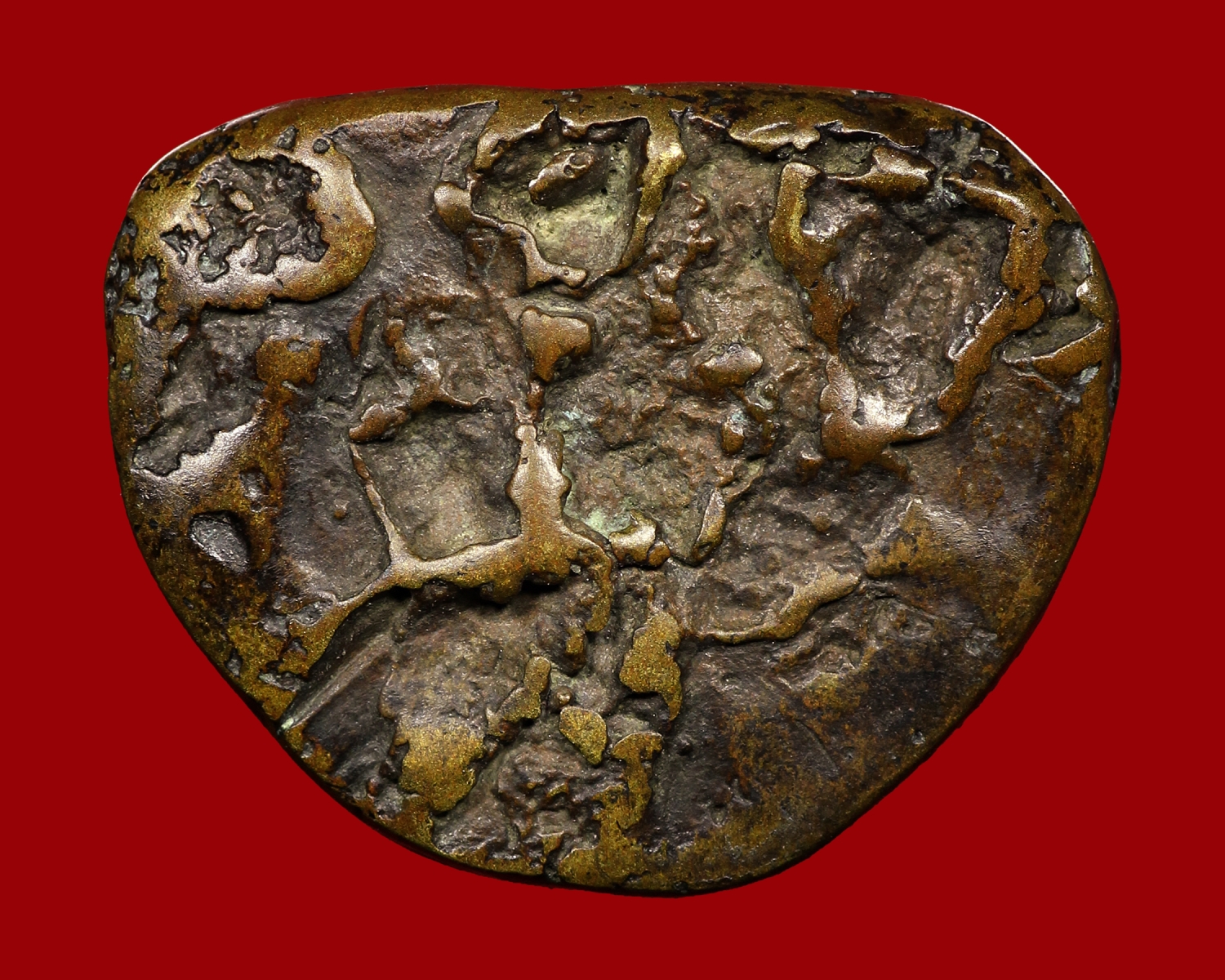 รูปหล่อหลวงพ่อเงินบางคลาน พิมพ์ขี้ตา ห้าชาย จีวรหงาย จ.บางคลาน