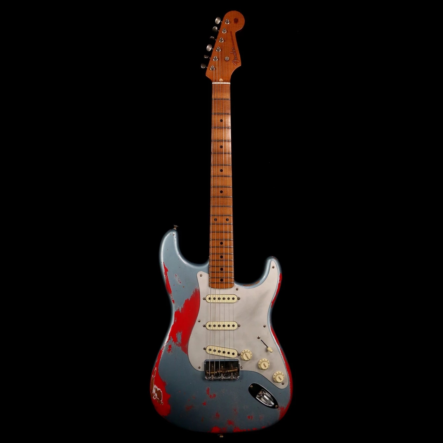 Fender Custom Shop 1955 Stratocaster Masterbuilt Greg Fessler - Hot Rod Red