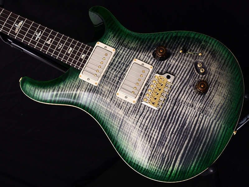 PRS Custom 24-08 Charcoal Emerald Green Burst