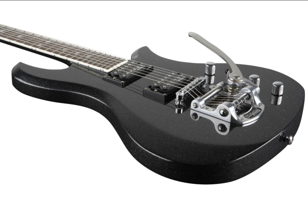 B.C. Rich Pro X Custom Eagle Electric Guitar Black Metalflake