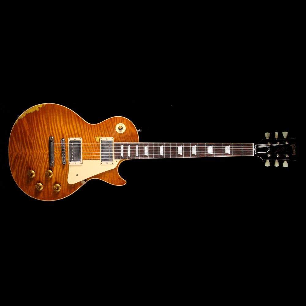 Gibson Custom Shop 1959 Les Paul Standard Brazilian Rosewood Fretboard Electric Guitar - Page 63 Burst