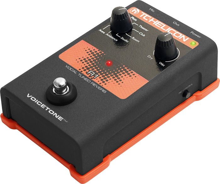 TC Helicon VoiceTone R1 Vocal Tuned Reverb