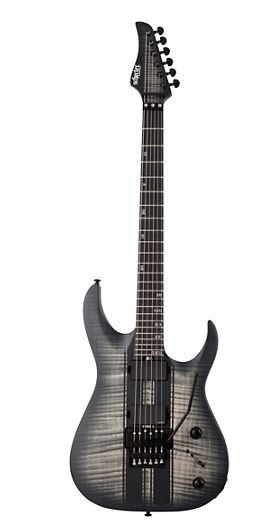 Schecter Guitar Research Banshee GT FR 6-String Electric Guitar Charcoal Burst