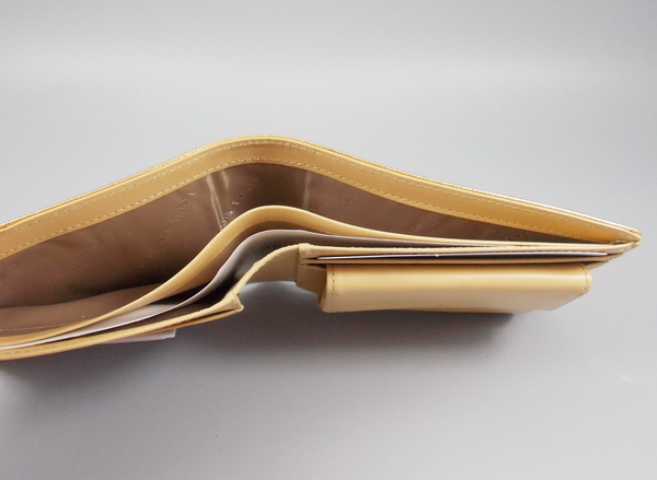 กระเป่าสตางค์ LOUIS FONTAINE ทอง-เบจ ใหม่ แท้