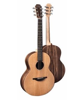Sheeran By Lowden S01 S Model Acoustic Guitar w/ Cedar Top, Walnut Back & Sides, Ebony Fretboard, & Gig Bag