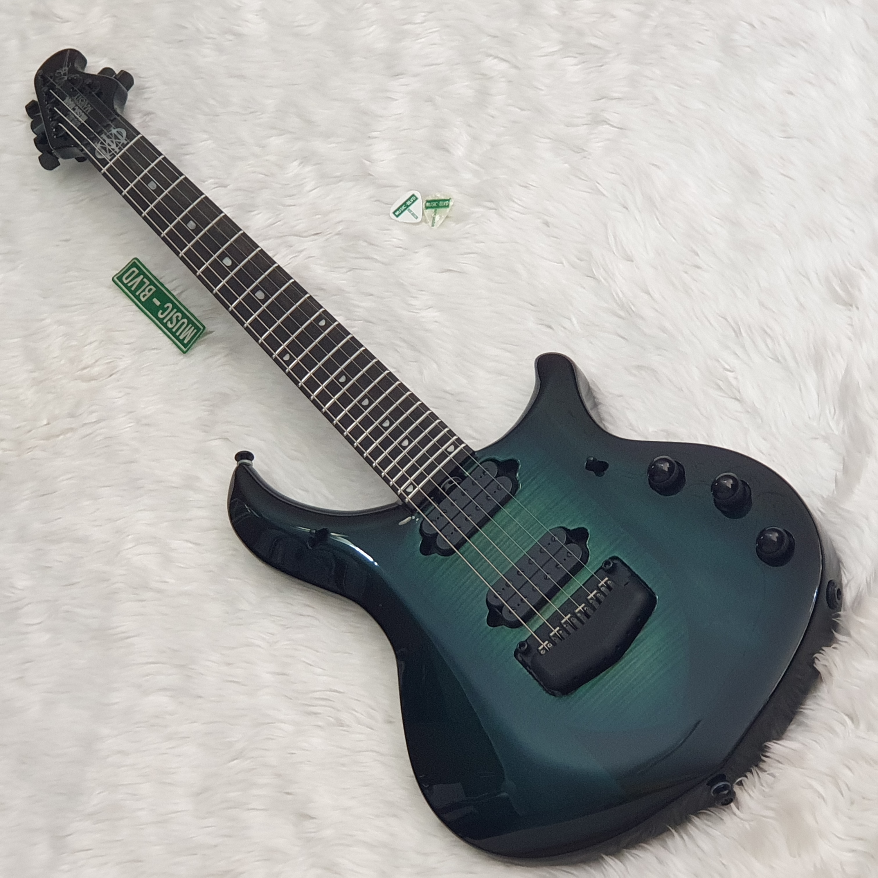 Ernie Ball Music Man John Petrucci Majesty Electric Guitar - Enchanted Forest