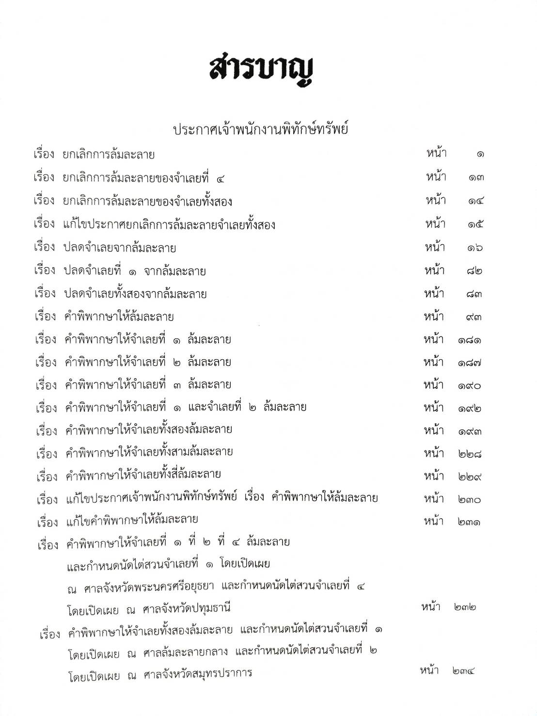 กฎหมายออกใหม่ ตอนที่ 42/64 35 ประกาศเจ้าพนักงานพิทักษ์ทรัพย์