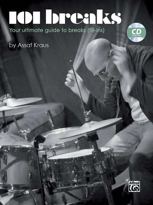 Alfred 101 Breaks Drum Book & CD