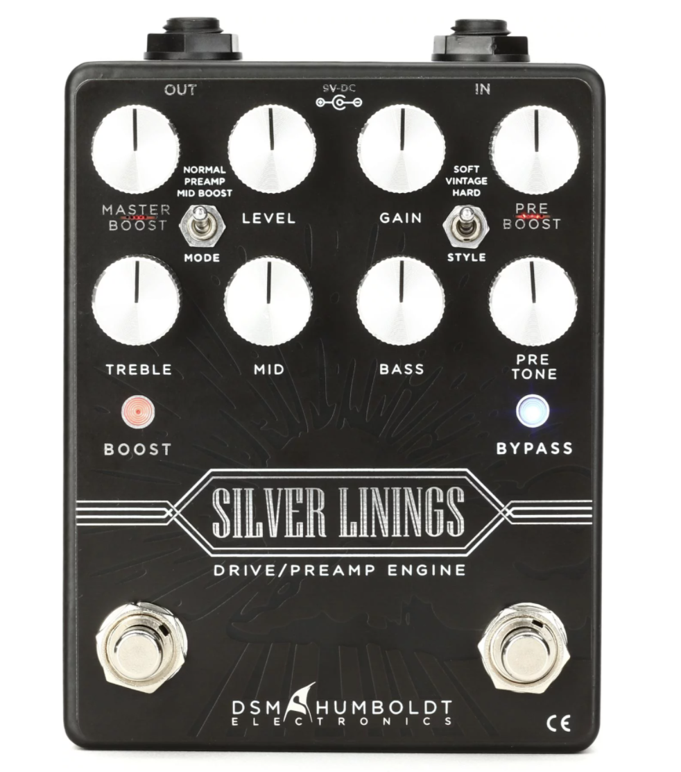 DSM Humboldt Electronics Silver Linings Drive/Preamp Pedal