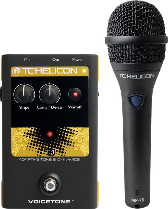 TC Helicon VoiceTone T1 with MP-75 Mic