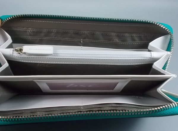 กระเป๋าสตางค์ bsc เขียวเทอร์ควอยซ์ ใหม่ แท้