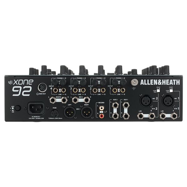 Allen & Heath XONE:92 MK2 Professional 4+2 Channel Analog DJ Mixer