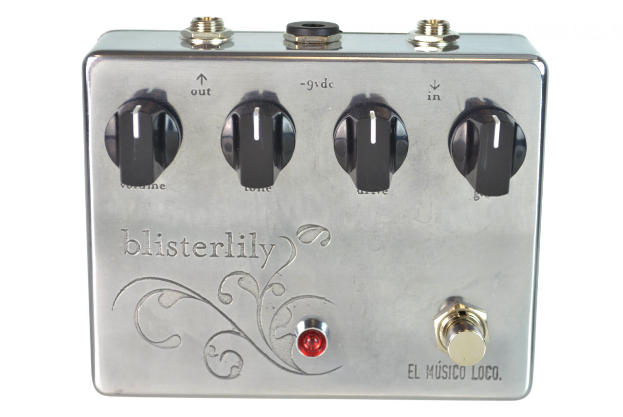 El Musico Loco Blisterlily Overdrive (Black Knobs)