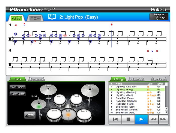 Roland V-Drums Tutor