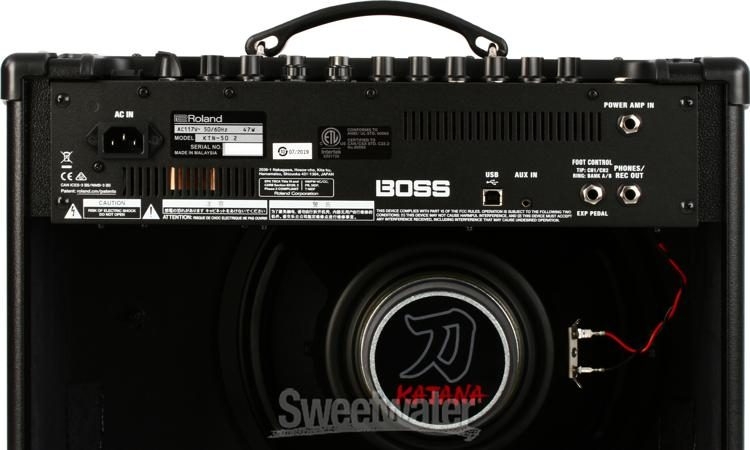 Boss Katana 50 MKII - 50/25/0.5-watt 1x12 inch Combo Amp