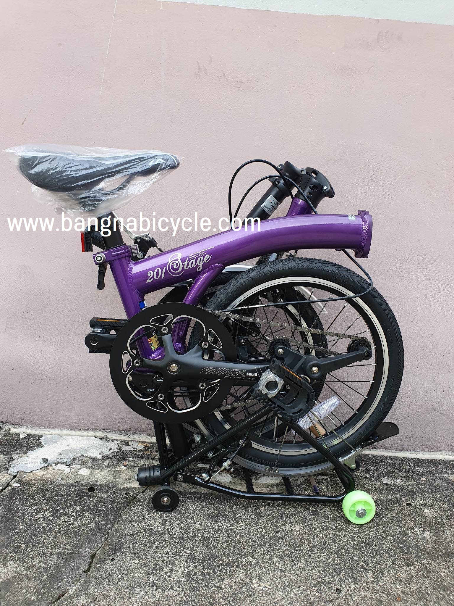 [SALE 55%] LA NEO STAGE 201 Single Speed ไม่มีเกียร์ พับได้แบบบรอมตั๊น