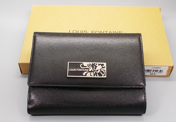กระเป๋าสตางค์ LOUIS FONTAINE ดำ ใหม่ แท้