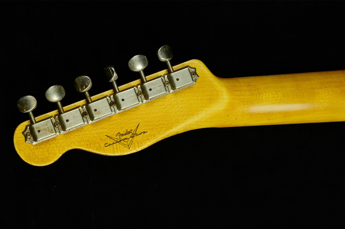 Fender Custom Shop 63 Tele - Faded Vintage White - Relic - R71474