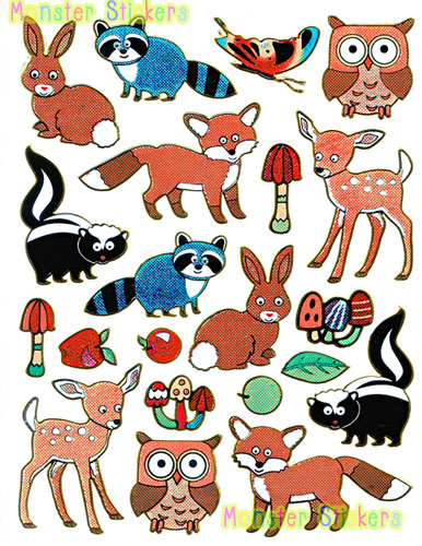 สติ๊กเกอร์ติดสนุก สติ๊กเกอร์สำหรับเด็ก สติ๊กเกอร์เสริมพัฒนาการและการเรียนรู้ของเด็ก สติ๊กเกอร์ลายสัตว์